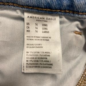 Size 14 LONG mom jeans